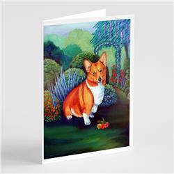 Corgi Greeting Cards & Envelopes - Pack of 8