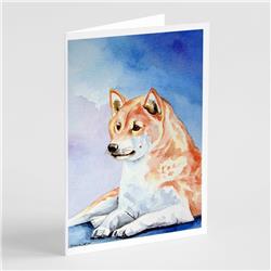 Shiba Inu Greeting Cards & Envelopes - Pack of 8