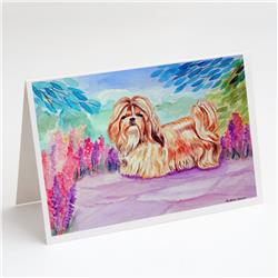 Shih Tzu Greeting Cards & Envelopes - Pack of 8