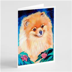 Pomeranian Greeting Cards & Envelopes - Pack of 8