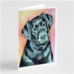 Black Labrador Greeting Cards & Envelopes - Pack of 8