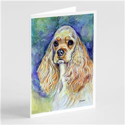Buff Cocker Spaniel Greeting Cards & Envelopes - Pack of 8