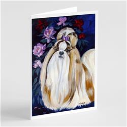 Shih Tzu Greeting Cards & Envelopes - Pack of 8