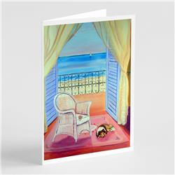 Sheltie Waiting on Mom Greeting Cards & Envelopes - Pack of 8