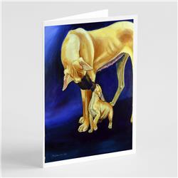 Great Dane & Puppy Greeting Cards & Envelopes - Pack of 8