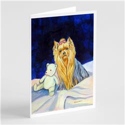 Yorkie Greeting Cards & Envelopes - Pack of 8
