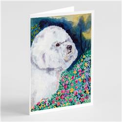 Bichon Frise Greeting Cards & Envelopes - Pack of 8