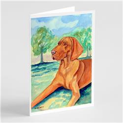 Vizsla Greeting Cards & Envelopes - Pack of 8