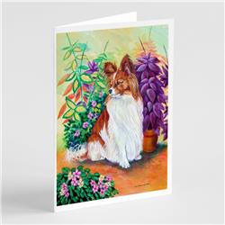 Papillon Greeting Cards & Envelopes - Pack of 8