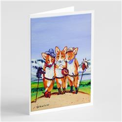 Cowboy Corgi Greeting Cards & Envelopes - Pack of 8