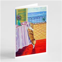 Corgi Greeting Cards & Envelopes - Pack of 8