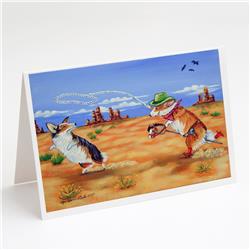 Corgi Greeting Cards & Envelopes - Pack of 8