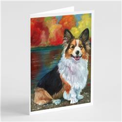 Corgi by the Lake Greeting Cards & Envelopes - Pack of 8