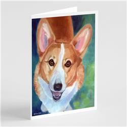 Corgi Norton Greeting Cards & Envelopes - Pack of 8