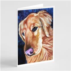 Golden Retriver Huh Greeting Cards & Envelopes - Pack of 8