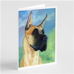 Great Dane Apollo the Great Greeting Cards & Envelopes - Pack of 8