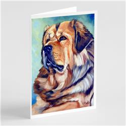 Tibetan Mastiff Greeting Cards & Envelopes - Pack of 8