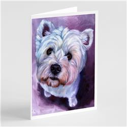Whatsup Westie Greeting Cards & Envelopes - Pack of 8