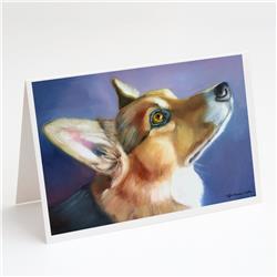 Corgi Devotion Greeting Cards & Envelopes - Pack of 8