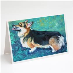Corgi Pembroke Greeting Cards & Envelopes - Pack of 8