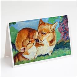 Corgi Mommas Love Greeting Cards & Envelopes - Pack of 8
