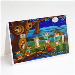 Corgi Robin Hood Greeting Cards & Envelopes - Pack of 8