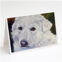 Great Pyrenees Contemplation Greeting Cards & Envelopes - Pack of 8