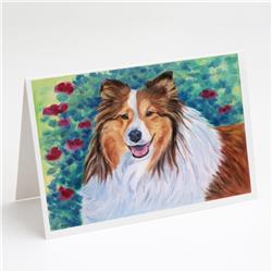 Sheltie Greeting Cards & Envelopes - Pack of 8