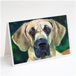 Great Dane Lookin At You Greeting Cards & Envelopes - Pack of 8