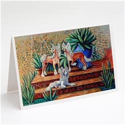 Chinese Crested Greeting Cards & Envelopes - Pack of 8