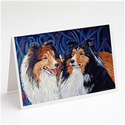 Sheltie Greeting Cards & Envelopes - Pack of 8