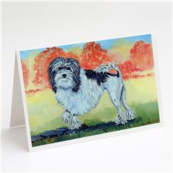 Lowchen Greeting Cards & Envelopes - Pack of 8