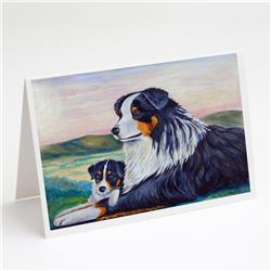 Australian Shepherd Greeting Cards & Envelopes - Pack of 8