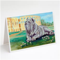Neapolitan Mastiff Greeting Cards & Envelopes - Pack of 8