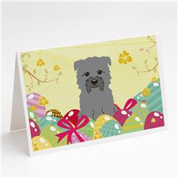 Easter Eggs Glen of Imal Grey Greeting Cards & Envelopes - Pack of 8