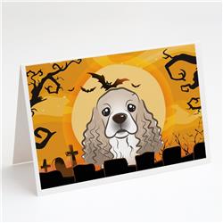 Halloween Cocker Spaniel Greeting Cards & Envelopes - Pack of 8