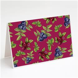 Berries Greeting Cards & Envelopes - Pack of 8