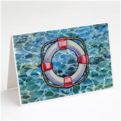 Life Saver Greeting Cards & Envelopes - Pack of 8