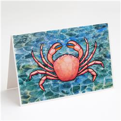 Crab Greeting Cards & Envelopes - Pack of 8