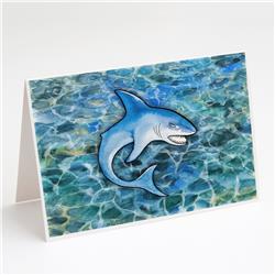 Shark Greeting Cards & Envelopes - Pack of 8