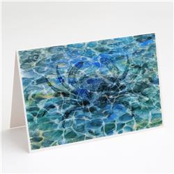 Crab Under water Greeting Cards & Envelopes - Pack of 8