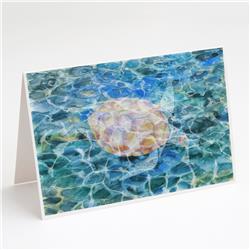Sea Turtle Under water Greeting Cards & Envelopes - Pack of 8