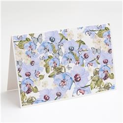 Orchids Greeting Cards & Envelopes - Pack of 8