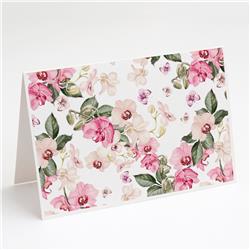 Orchids Greeting Cards & Envelopes - Pack of 8