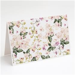 Orchids Greeting Cards & Envelopes - Pack of 8
