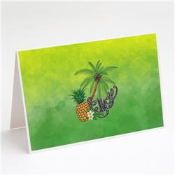 Summer Enjoy Greeting Cards & Envelopes - Pack of 8