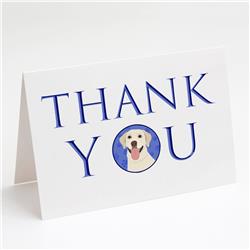 CK9046GCA7P 5 x 7 in. Unisex Labrador Retriever Yellow No.1 Thank You Greeting Cards & Envelopes, Multi Color - Pack of 8