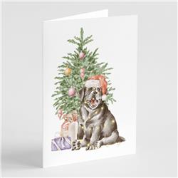 5 x 7 in. Unisex Christmas Black Labrador Retriever Puppy Greeting Cards & Envelopes, Multi Color - Pack of 8 -  PartyPros, PA2909268