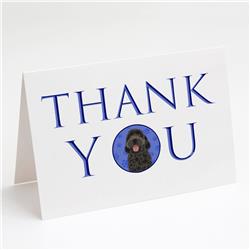 CK8964GCA7P 5 x 7 in. Unisex Doodle Black No.1 Thank You Greeting Cards & Envelopes, Multi Color - Pack of 8