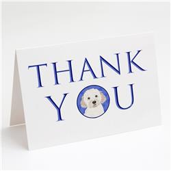 CK8974GCA7P 5 x 7 in. Unisex Doodle Cream No.4 Thank You Greeting Cards & Envelopes, Multi Color - Pack of 8